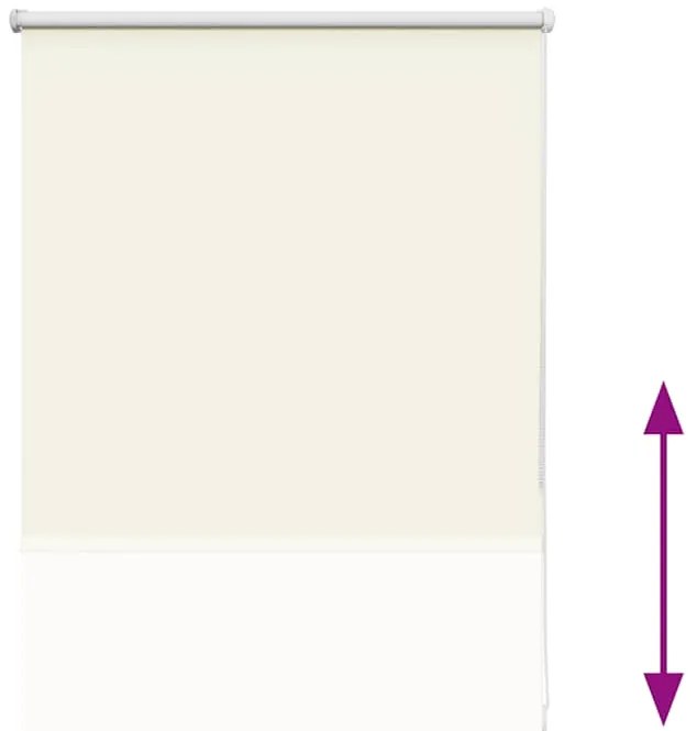 Persiana de enrolar 85x175 cm largura tecido 80,7 cm poliéster