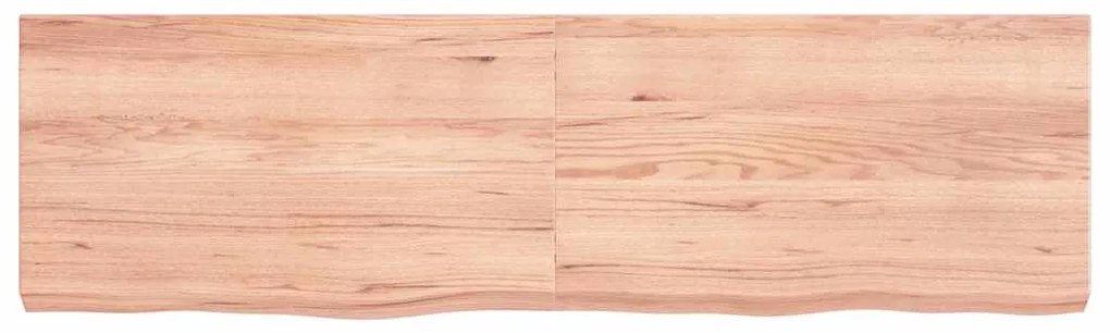 Prateleira de parede 140x40x(2-6) cm carvalho tratado castanho
