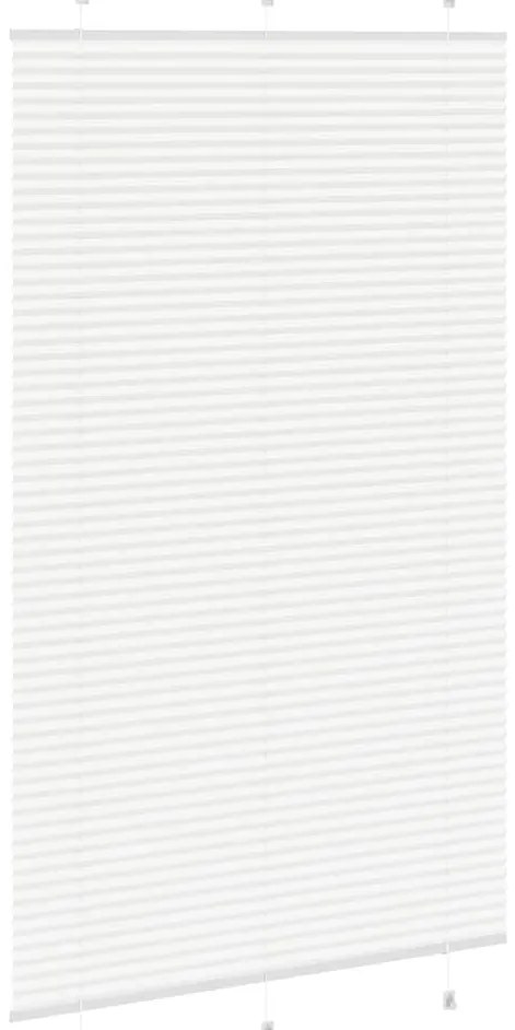 Branco Plissada Cega 115x200cm Largura Tecido 114,4cm Poliéster