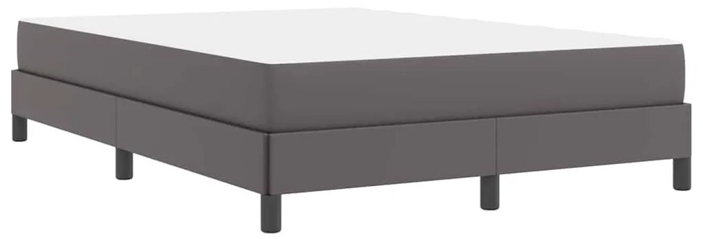 Cama Outros Cinzeto 140 x 200 cm Couro sintético