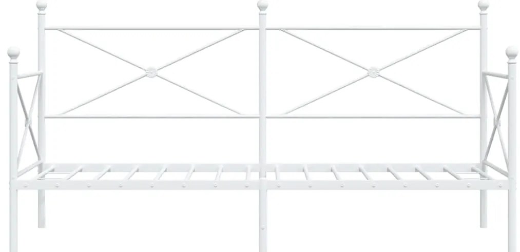 Cama de Dia sem Colchão 90x190 cm aço branco