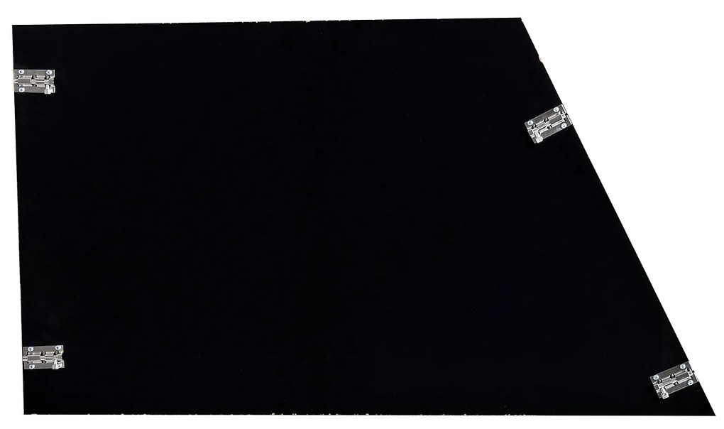 PawHut Gaiola de Alumínio para Cães Transportadora Alumínio para Cão para Viagem, Porta Dupla com Anteparo Amovível 104x91x69 cm