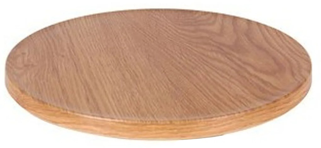 Bandeja Pinho Tianhe Redondo Castanho 36cm