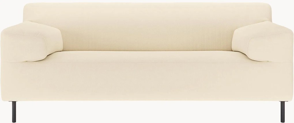 Sofá freistil180 (2 lugares), branco pérola/preto, L 182 cm