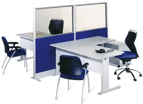 Secretária em L / 1800x1200x740mm S/ Gavetas