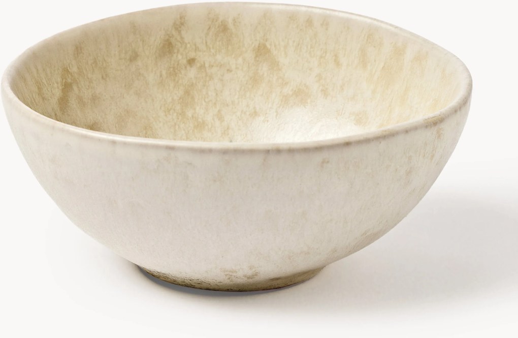 Taças para petiscos artesanais com forma orgânica Macey, conjunto de 2