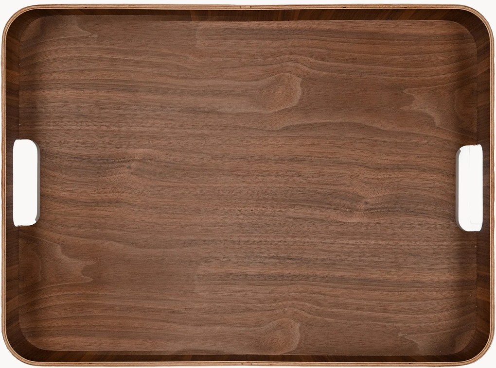 Prato de servir em madeira de nogueira Hanna