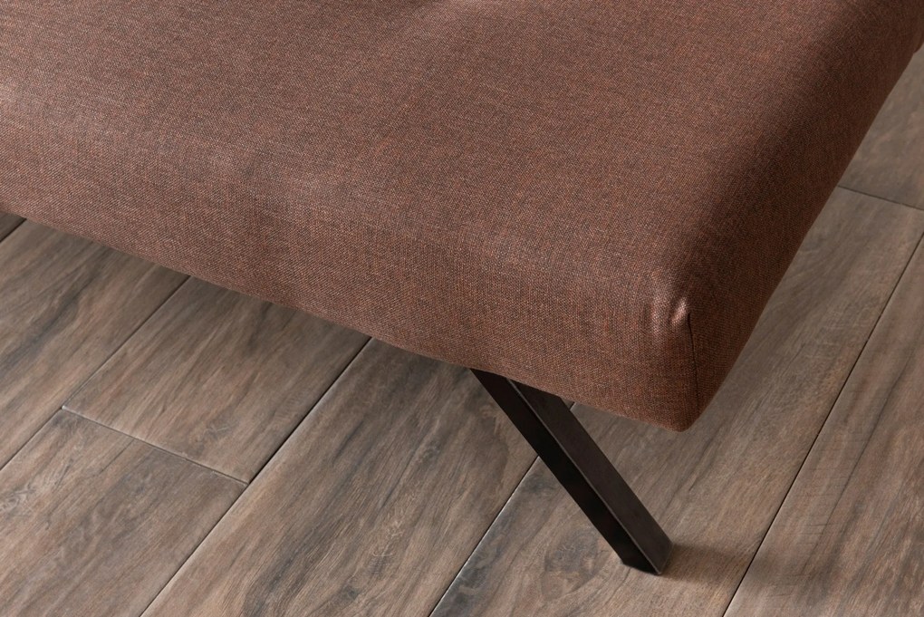Sofá-Cama 3 Lugares Zola – Castanho – 180 x 102 cm