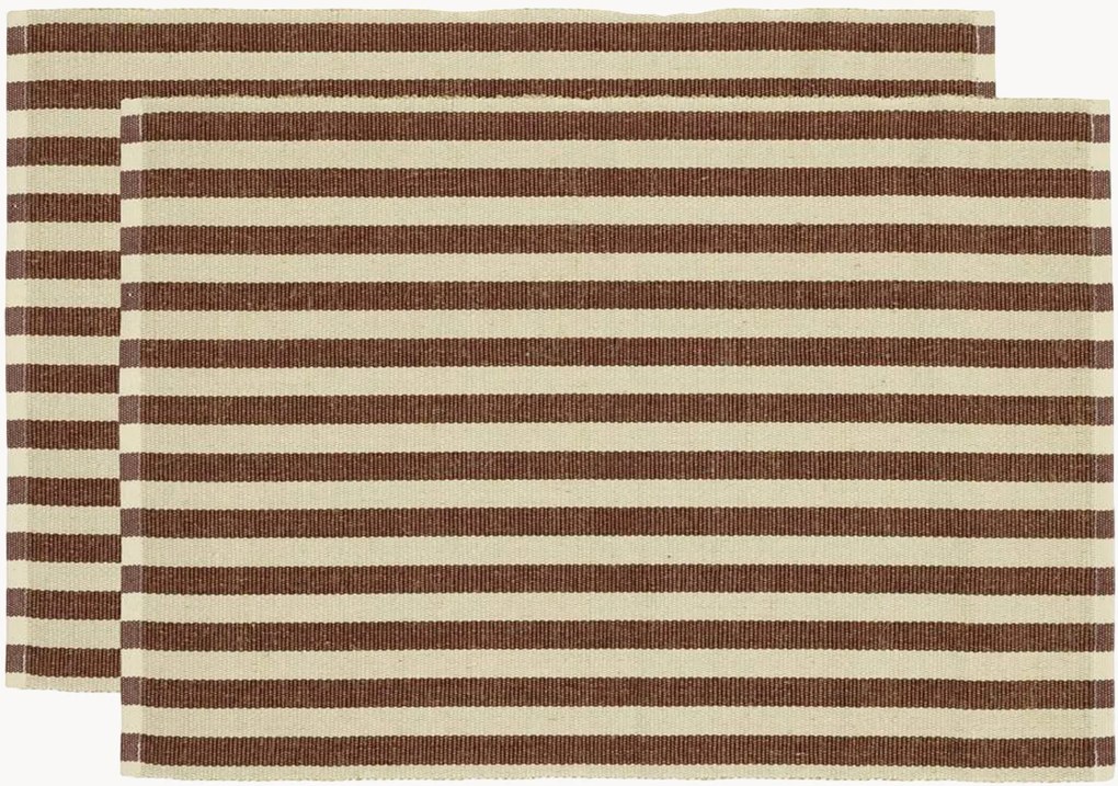 Individuais de mesa Statement Stripe, conjunto de 2