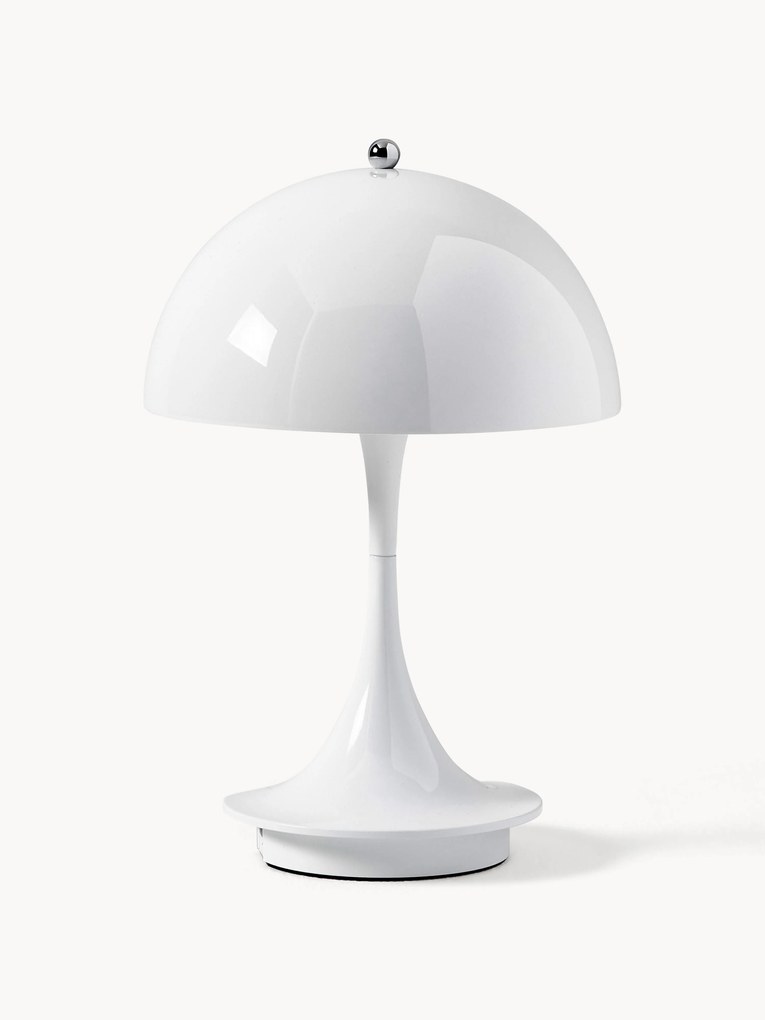 Candeeiro de mesa LED pequeno portátil Panthella 160, Design Verner Panton