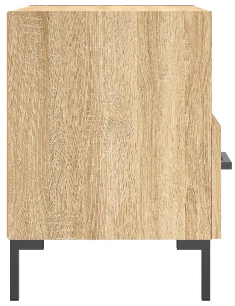 Mesa cabeceira 40x35x47,5 cm derivados madeira carvalho sonoma