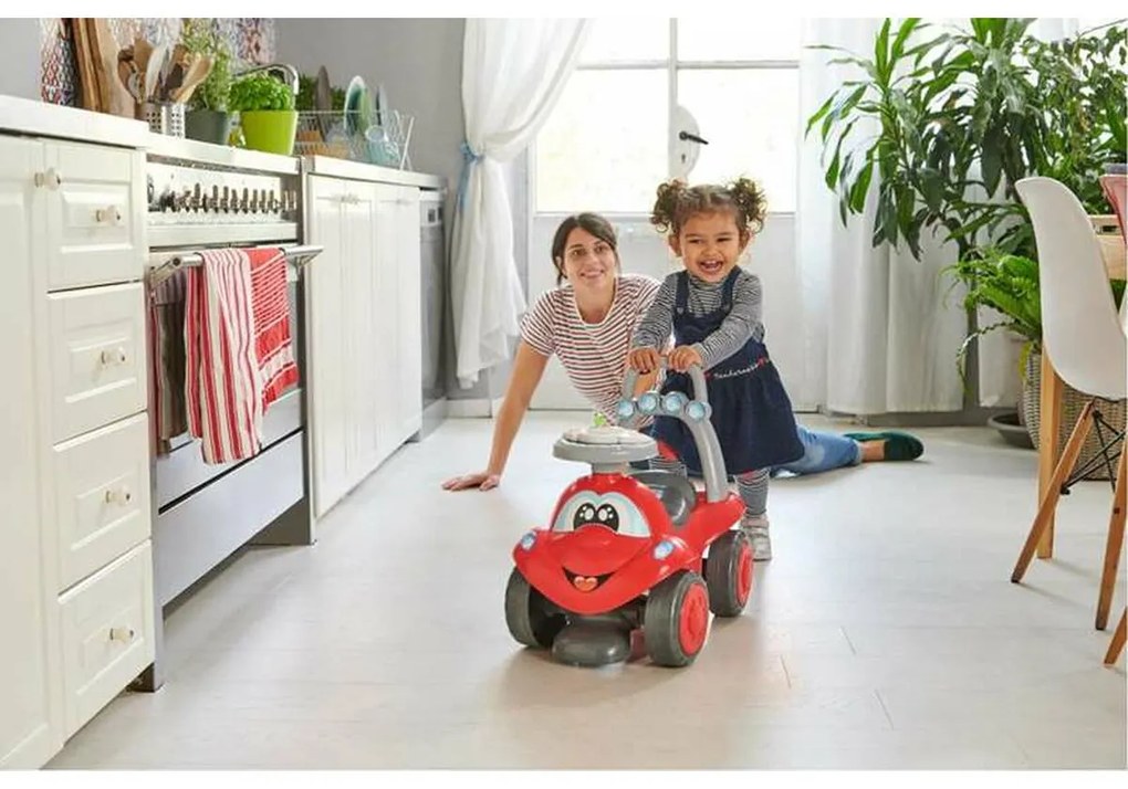 Andarilho com rodas Chicco Billy Vermelho Carro