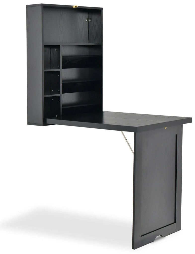 Estante aberta de 3 níveis, 8 cubos, prateleiras de chão, armário de exposição - cinza