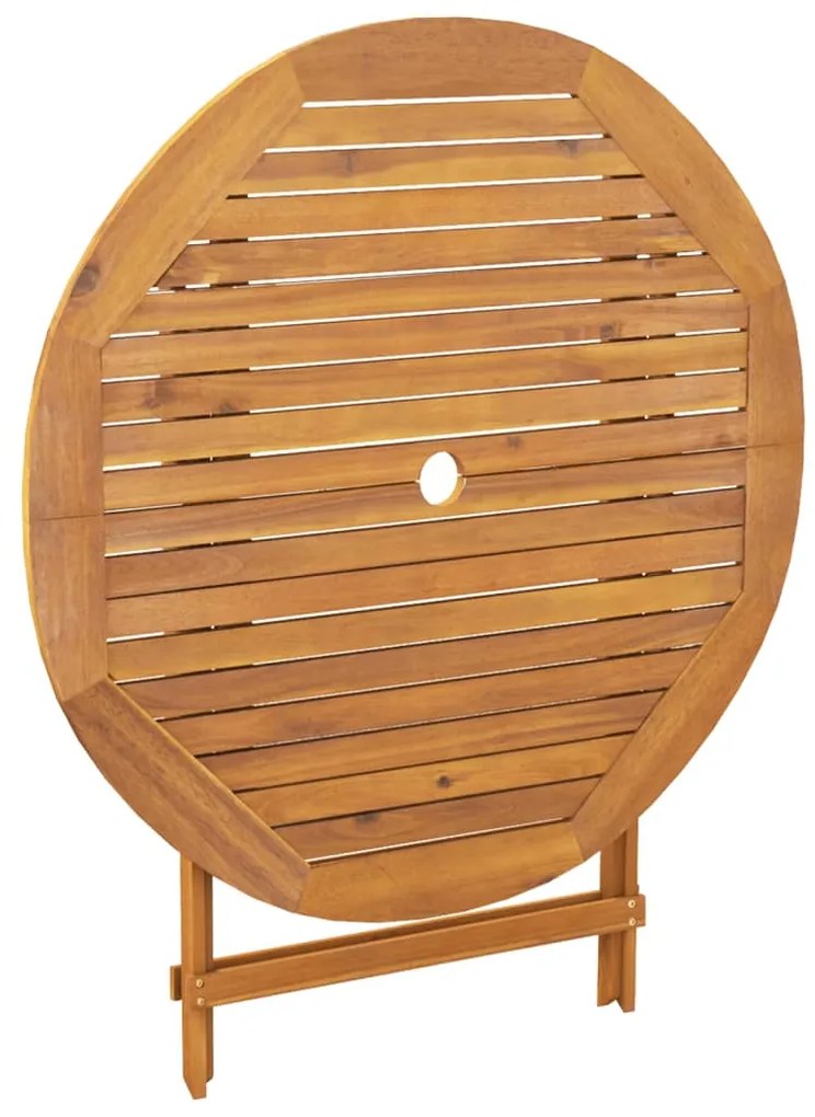 5pcs conjunto de jantar p/ jardim vime PE/ madeira maciça bege