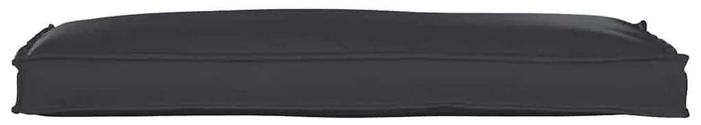 Almofada para Palete Preta 110x40x8 cm em Tecido Oxford