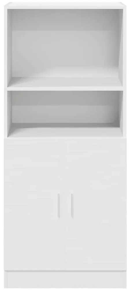 Armário de cozinha 57x41,5x131,5 cm derivados de madeira branco