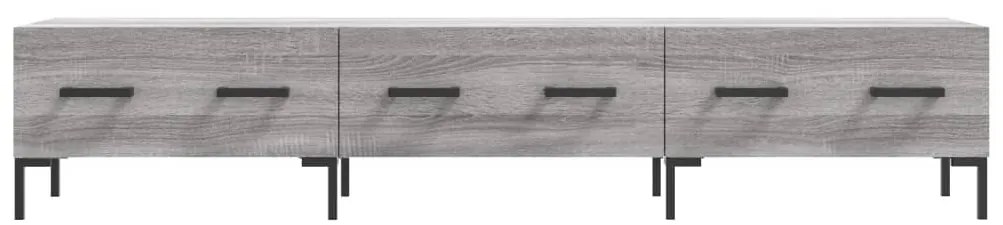 Móvel de TV 150x36x30 cm derivados de madeira cinzento sonoma