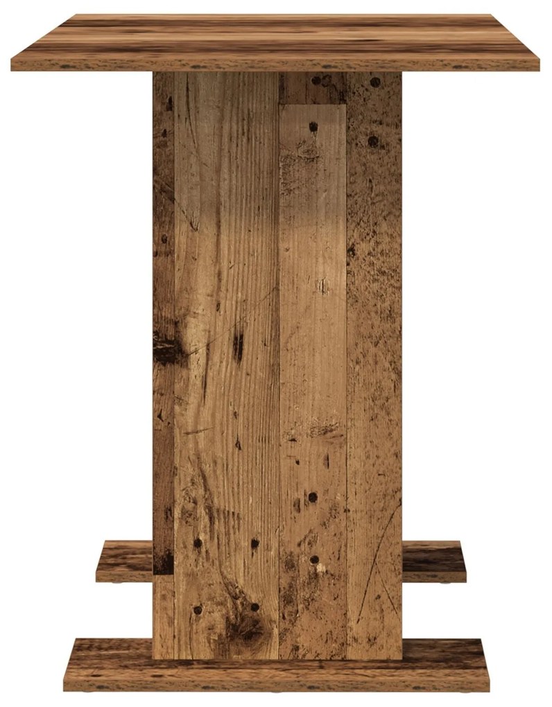 Mesa de Jantar vidaXL Madeira Antiga 110x60x75 cm Madeira Engenharia