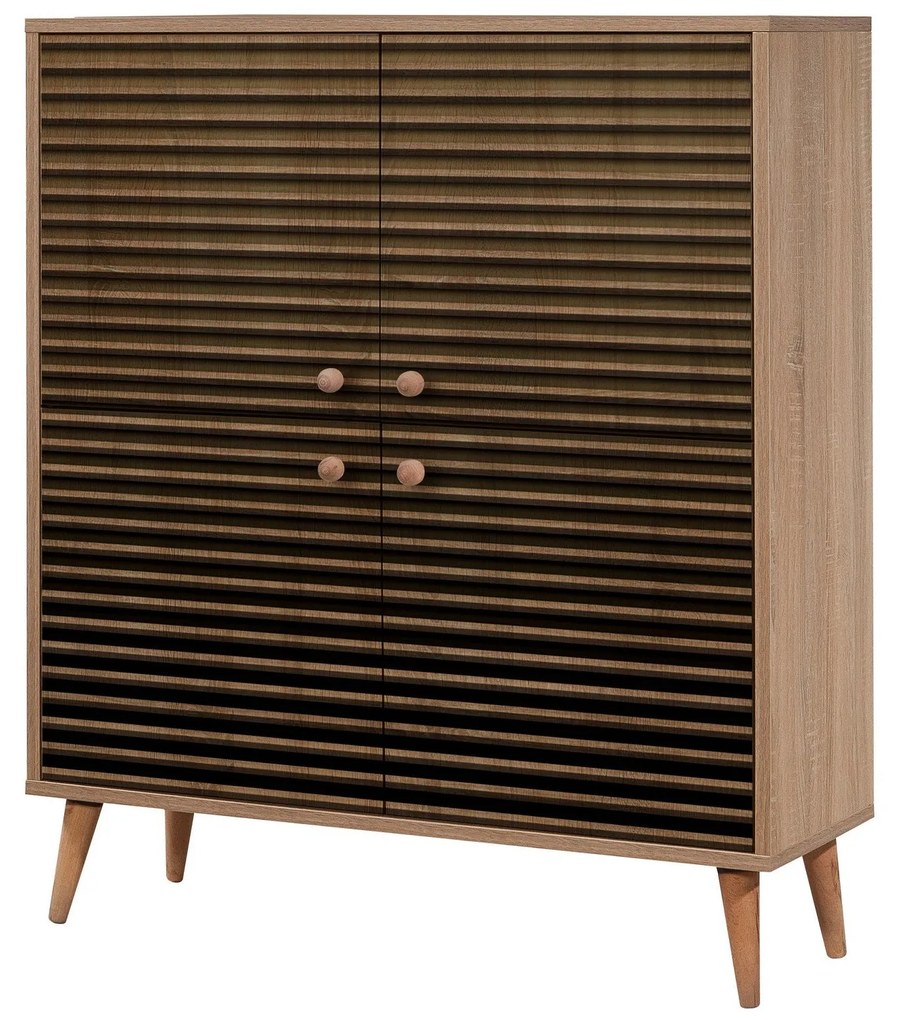 Armário Multiuso Multilux – Carvalho Sonoma – 95x111x36 cm