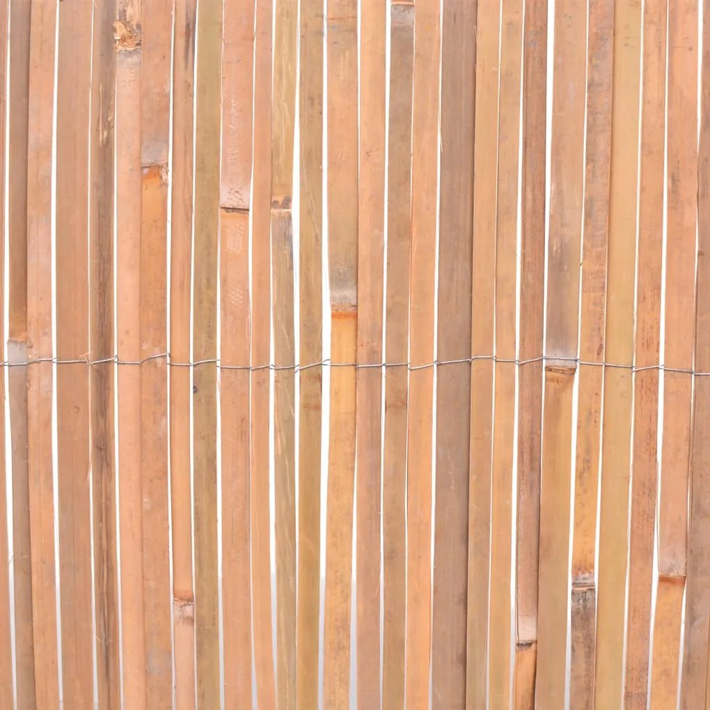 Cercas em bambu 2 pcs 100x400 cm