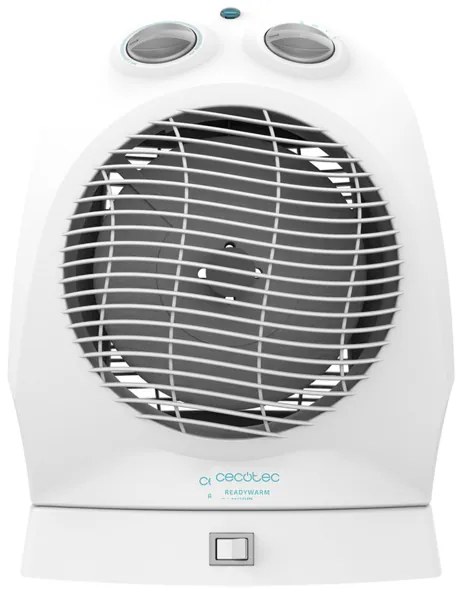 Aquecedor elétrico de banho, baixo consumo Ready Warm 9890 Force Rotate. 2400W, Oscilação, 2 Níveis, 3 Modos de funcionamento, Silencioso; Sistema de