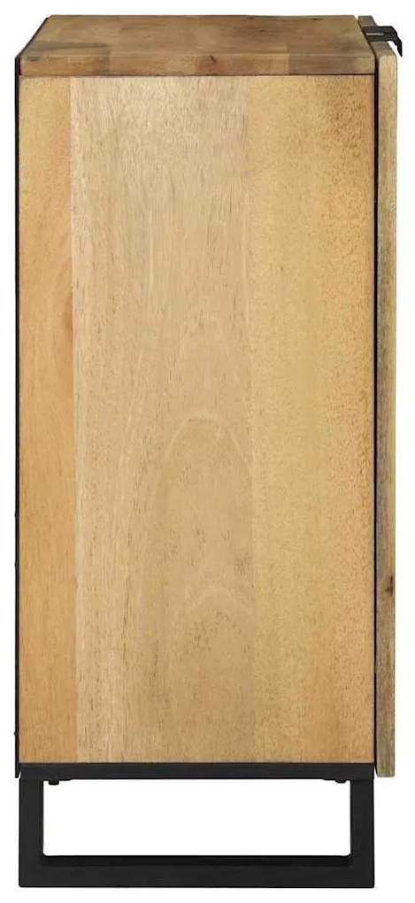 Buffet - 60 x 33,5 x 75 cm, feito de madeira de manga maciça.