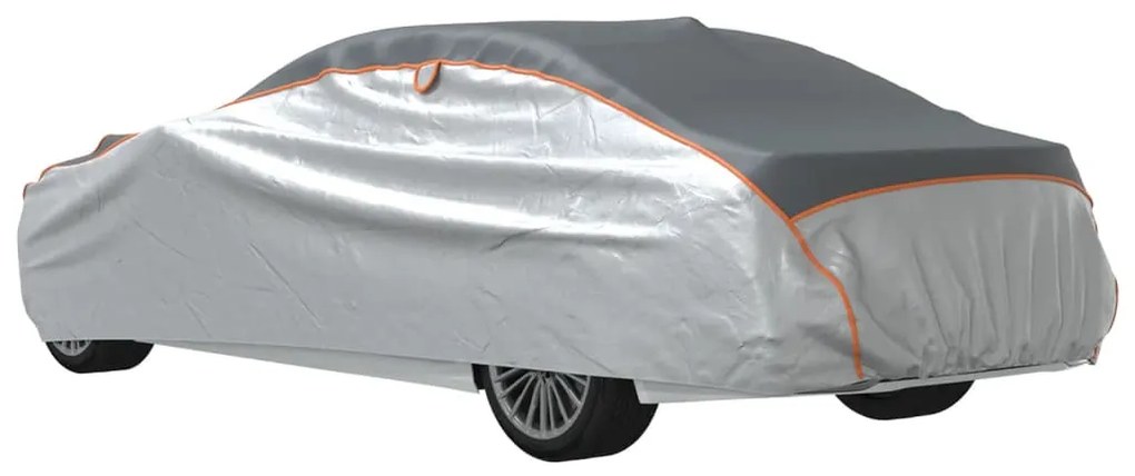 Cobertura carro p/ Sedan proteção de granizo XXL cinza/prateado