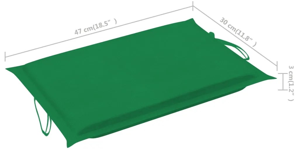 Espreguiçadeira de jardim com mesa e almofadão acácia maciça