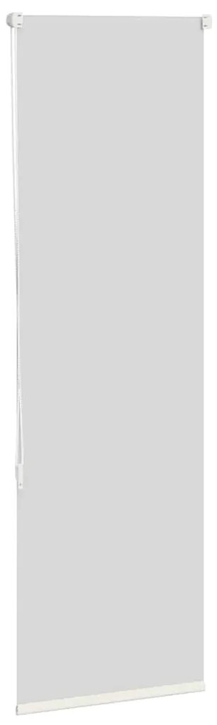 Persiana de enrolar 50x175 cm largura tecido 45,7 cm poliéster
