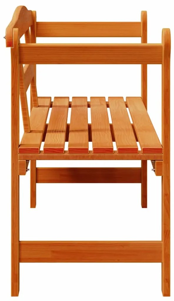 Banco de Exterior Acácia 119x76x44 cm Madeira Maciça
