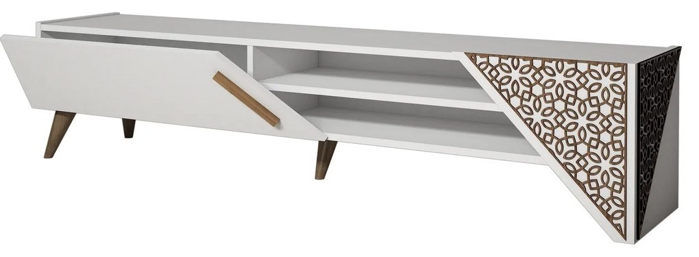Unidade TV Beril – Branco – 180x37x40 cm