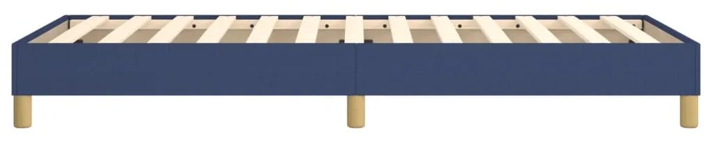 Estrutura de cama sem colchão 80x200 cm azul