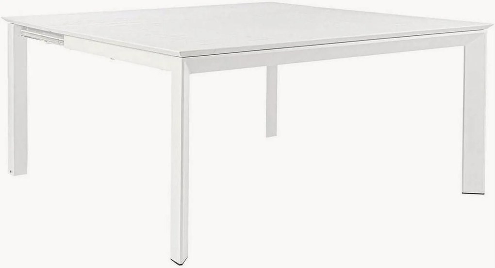 Mesa extensível para jardim Konnor, 160-110 x 160 cm