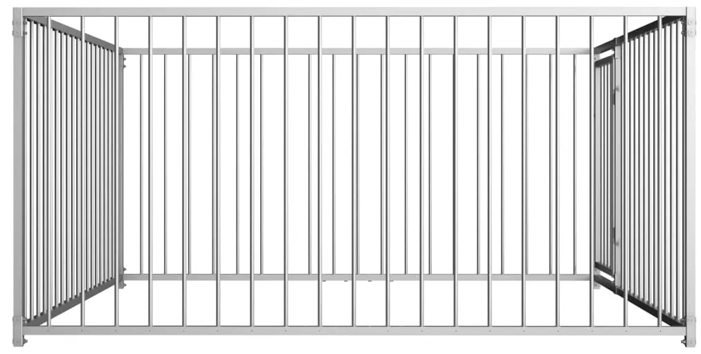 Canil de exterior 200x200x100 cm