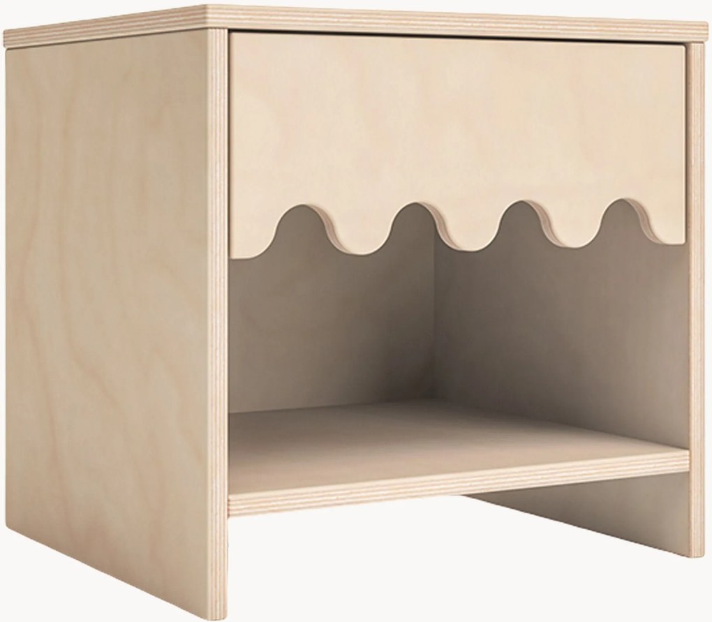 Mesa de cabeceira artesanal Moss