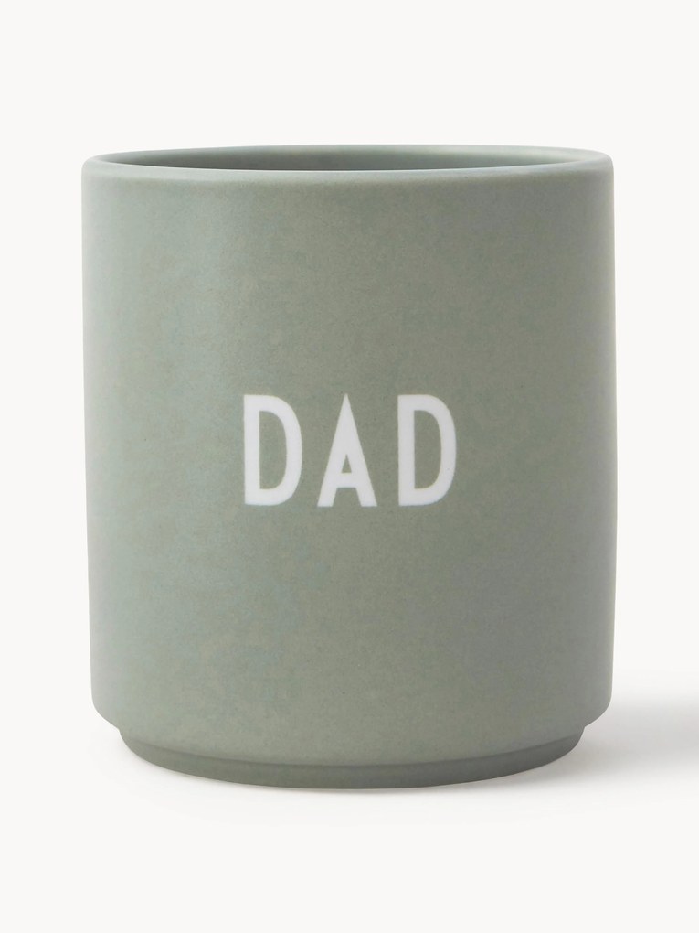 Design Cup Favourite Dad/love with Lettering on The Front and Back