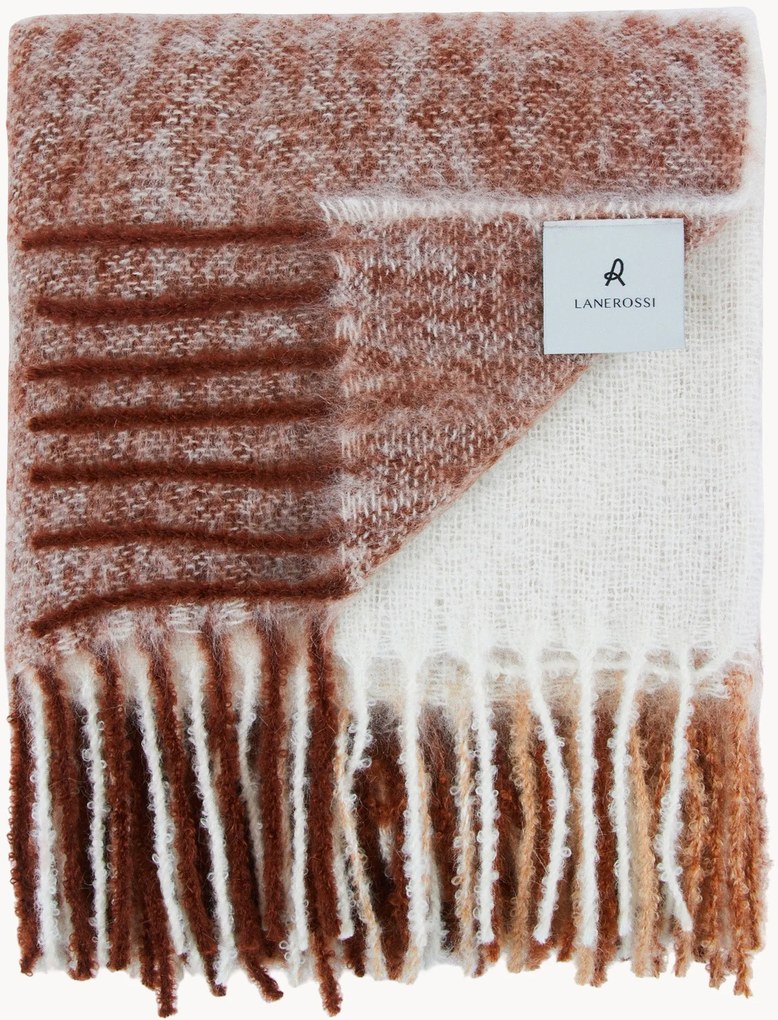 Manta em mohair Degradé