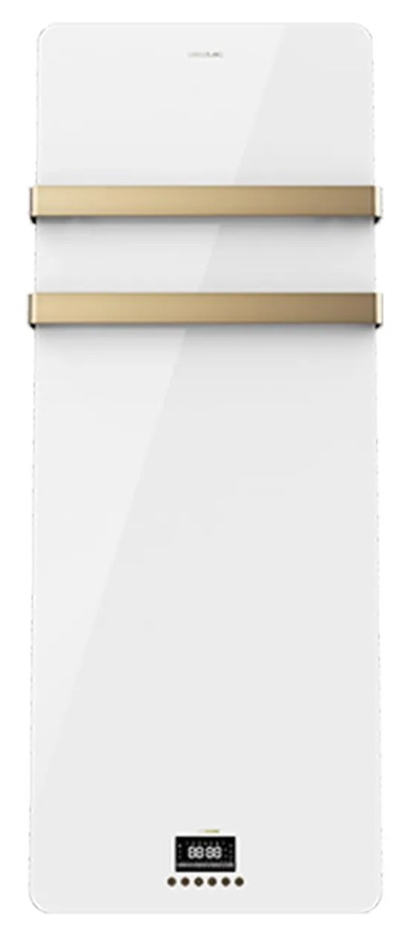 Toalheiro elétrico ReadyWarm 9870 Crystal Towel OldGold 850 W, ecrã LED, controlo remoto, temporizador 24/7, controlo tátil, proteção IP24