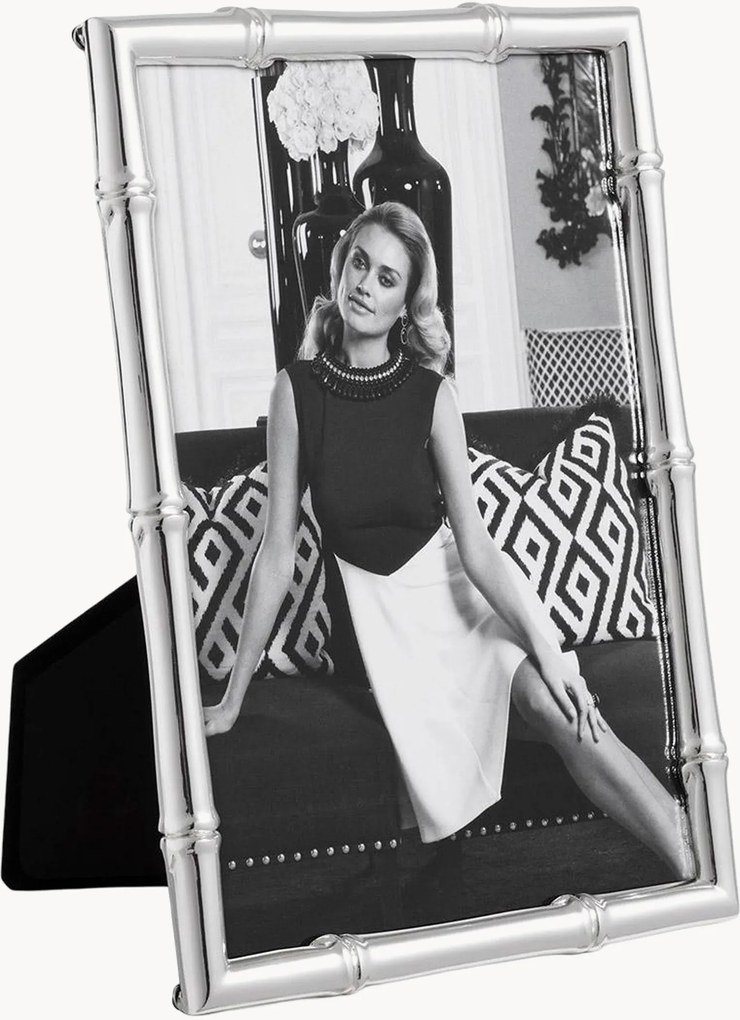 Moldura para fotografia banhada a prata Holden