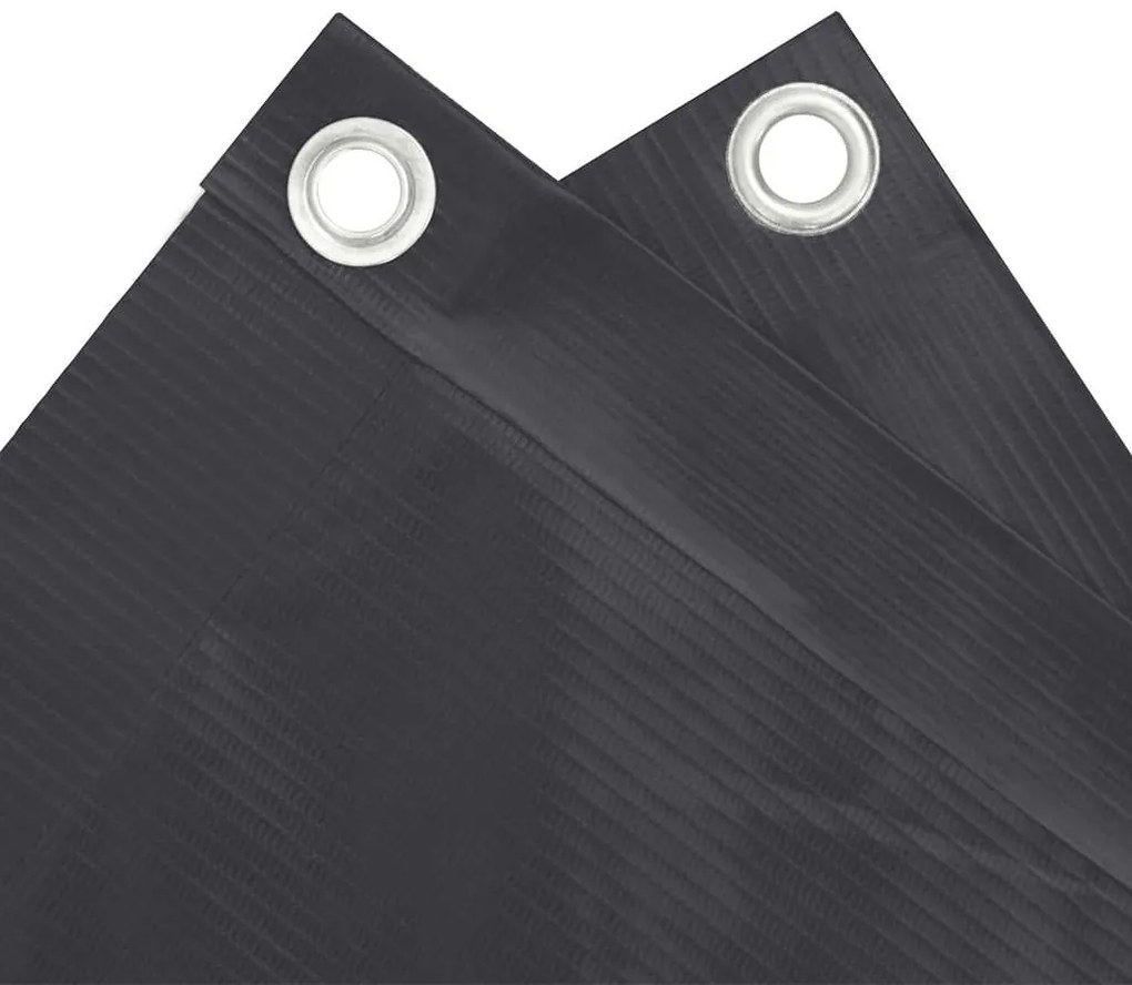 Tela de privacidade para varanda 400x120 cm PVC antracite