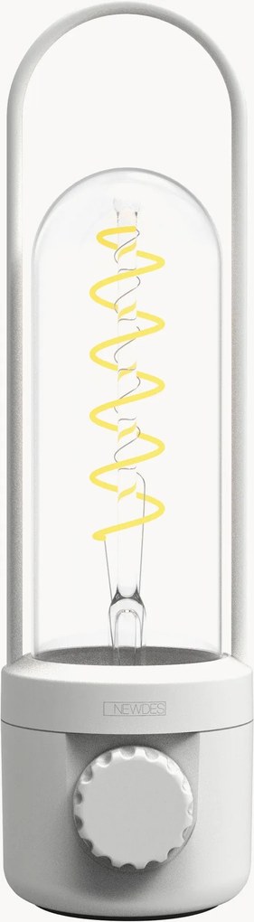 Candeeiro de mesa LED portátil Coil