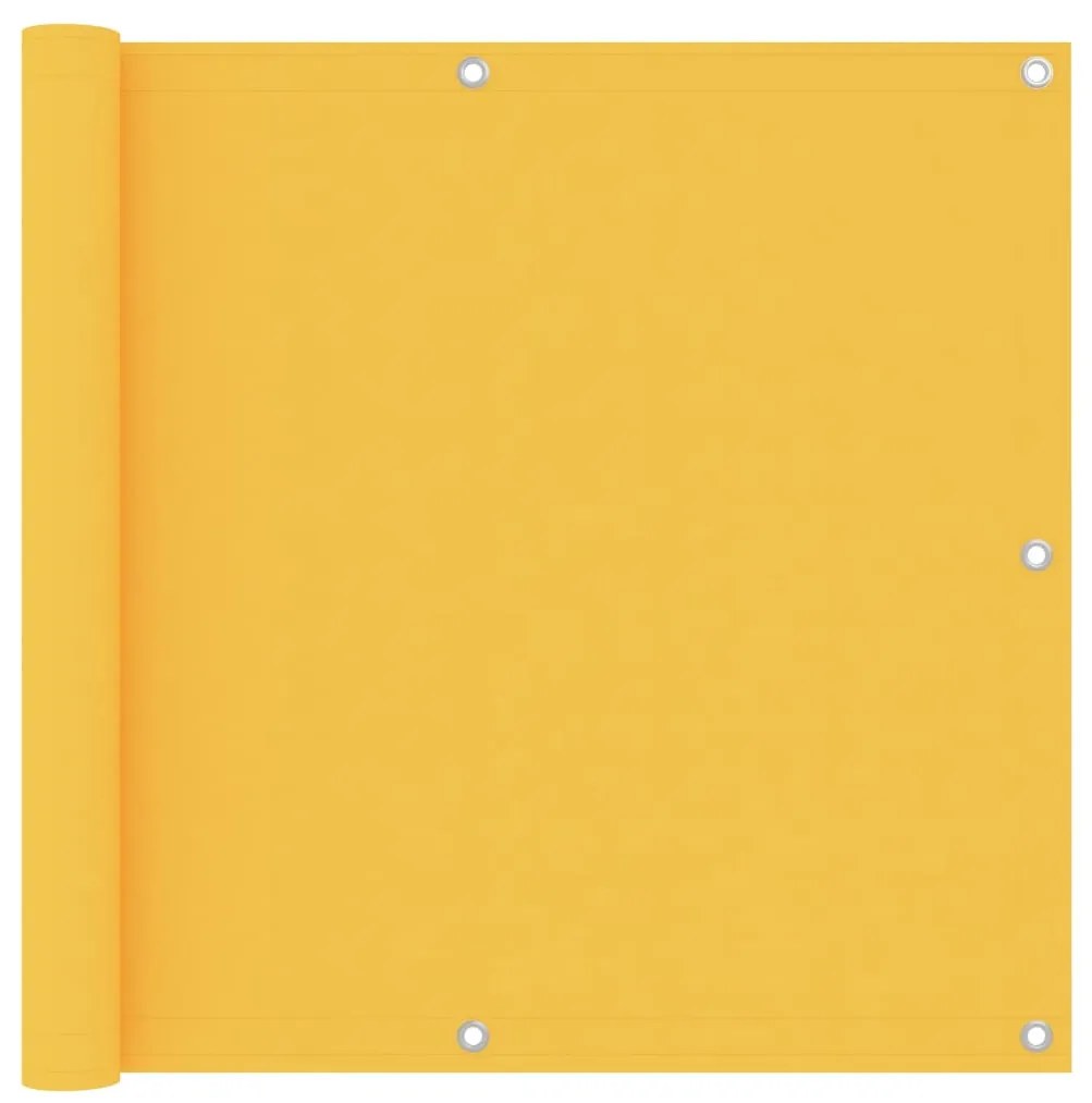 Tela de varanda 90x400 cm tecido Oxford amarelo