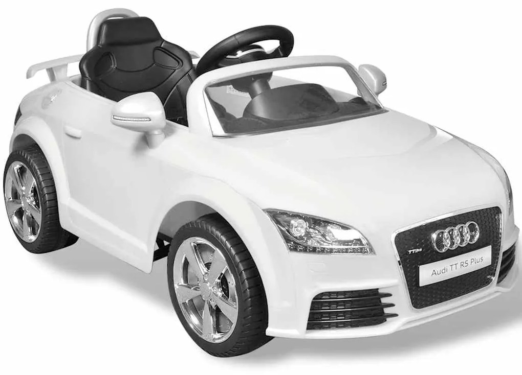 Carro Audi TT RS para crianças com controlo remoto - branco