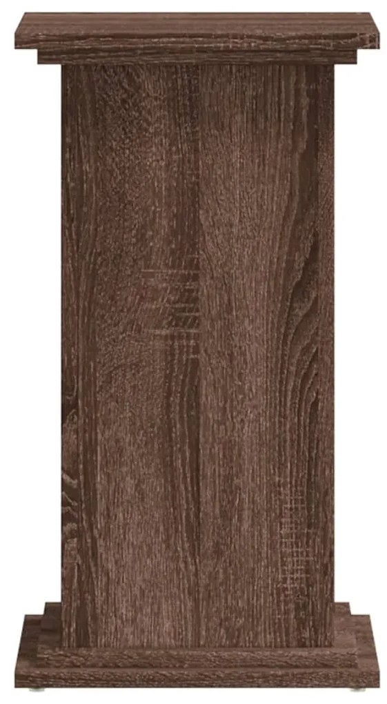 Suporte p/ plantas 33x33x60 cm deriv. madeira carvalho castanho