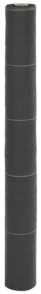 vidaXL Tela para ervas daninhas 1x200 m PP verde