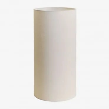 Arlina Tecido Para Abajur Branco Quebrado & Ø30 Cm - ↑60 Cm - Sklum