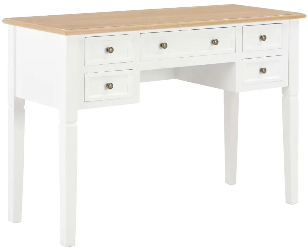 Secretária 109,5x45x77,5 cm madeira branco