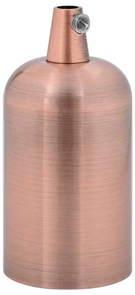 Casquilhos de lâmpadas 2 pcs Bronze vermelho E27