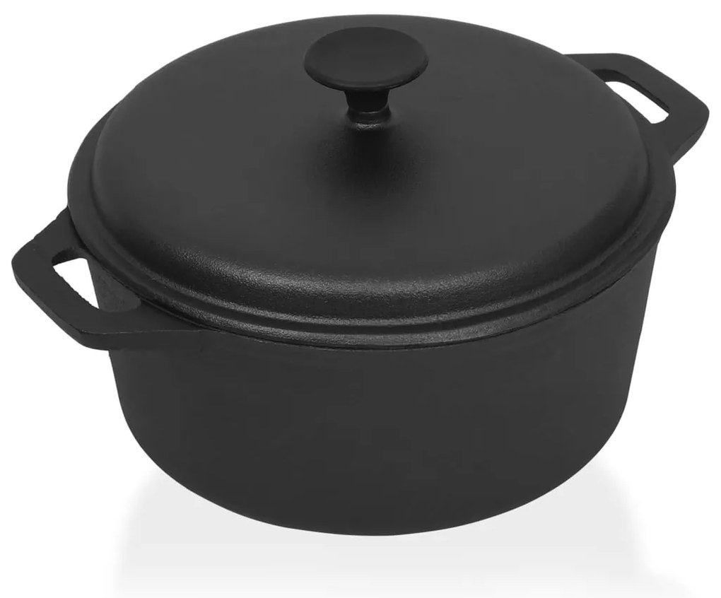 vidaXL Panela Ø26,5 cm ferro fundido