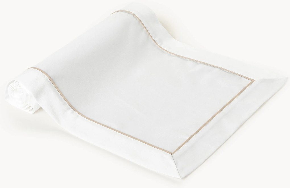 Corredor de mesa em cetim de algodão Tatiana